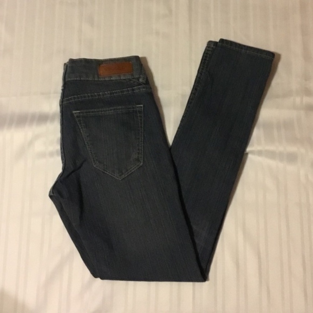 Vigold Skinny Stretch Faded Ripped Jeans